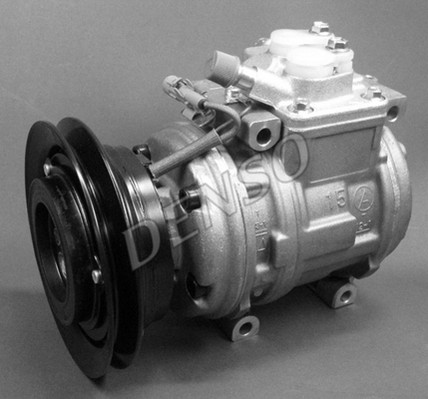 Compresseur Climatisation NPS DCP21017 - Pièce Vissée 6 Nervures, Compatible DENSO - Pour Réparation Auto